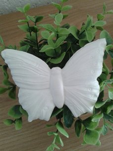 zeep zeepjes/geursteen of zeep vlinder groot  9 cm
