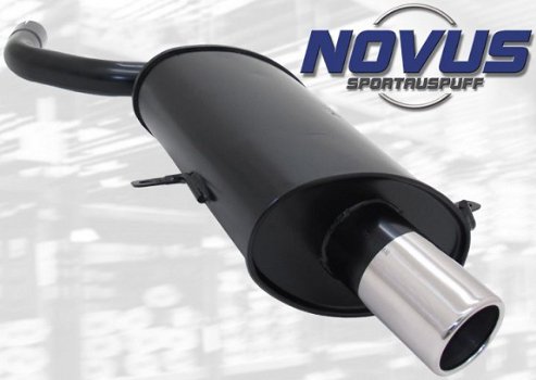 NOVUS Sportuitlaat voor Mini (R50/R53/R56) 90mm - 1