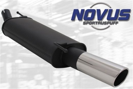 NOVUS Sportuitlaat voor Mini (R50/R53/R56) 90mm - 3