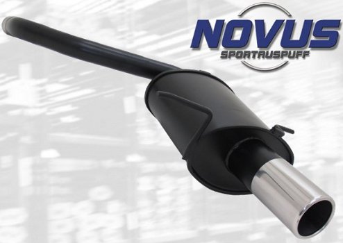 NOVUS Sportuitlaat voor Mini (R50/R53/R56) 90mm - 4