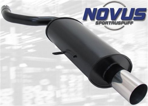 NOVUS Sportuitlaat voor Mini (R50/R53/R56) 90mm - 5