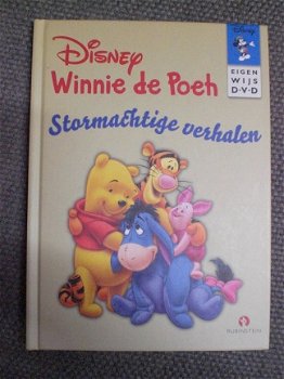 Disney stormachtige verhalen winnie de poeh eigenwijs dvd boek + dvd nieuw - 1