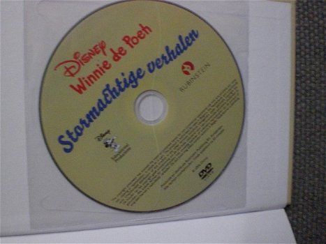 Disney stormachtige verhalen winnie de poeh eigenwijs dvd boek + dvd nieuw - 2