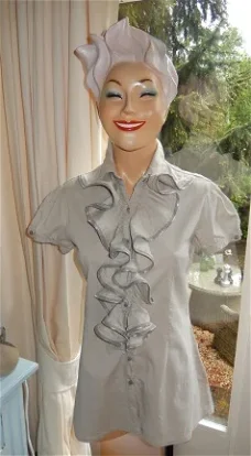 Ruches blouse - maat 38/40