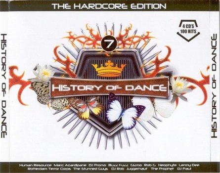 4CD History Of Dance - 7 - The Hardcore Edition - 1