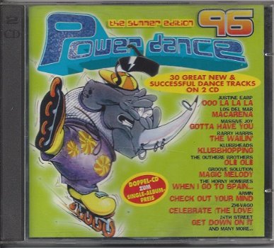 2CD Power Dance 96 The Summer Edition - 1