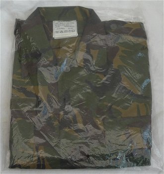 Blouse / Overhemd, Zomer, Korte Mouw, KL, M93, Woodland Camouflage, maat: 6080/9500, jaren'90.(Nr.1) - 0