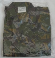 Blouse / Overhemd, Zomer, Korte Mouw, KL, M93, Woodland Camouflage, maat: 6080/9500, jaren'90.(Nr.1)