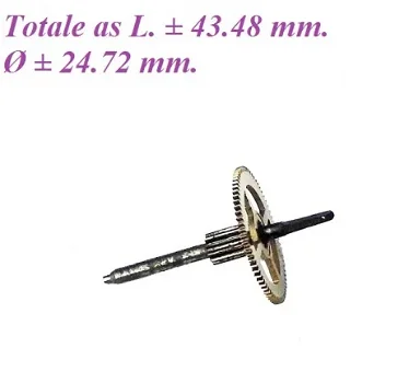 === Grondrad = Franse pendule = oud === 26906 - 1