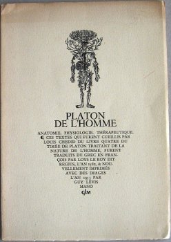 Platon de l'Homme 1953 gelimiteerde oplage 789/970 - 1