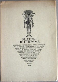 Platon de l'Homme 1953 gelimiteerde oplage 789/970