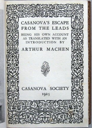 Casanova 1925 Escape from the leads - Band Genova Venetië - Afbeelding 7