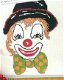 borduurpatroon 3314 schilderij clown - 1 - Thumbnail