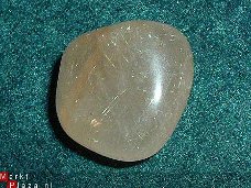 #19 Rutiel kwarts Rutil quartz Knuffelsteen Trommelsteen