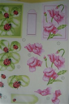 a57 knipvel L.H. BEESTJES / BLOEMEN / EENMALIG!! - 1