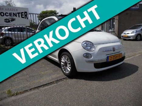 Fiat 500 - 1.2 cabrio lounge airco - 1