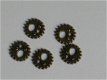 5 metalen bronze gears 1 - 1 - Thumbnail