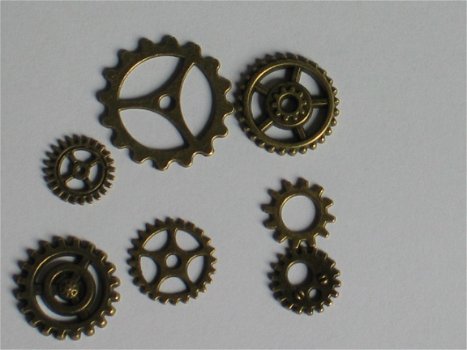 Metalen bronze gear set 2 - 1