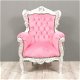 Barok kindertronen little princess zilver sprookjesachtig roze - 4 - Thumbnail