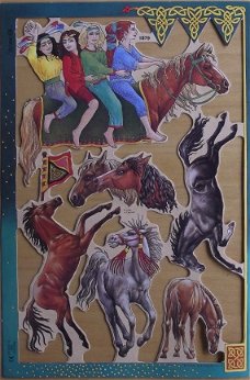 Circus paarden