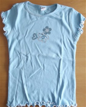 T-shirt korte mouw mt 110/116 - 1