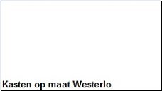 Kasten op maat Westerlo