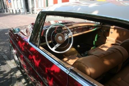 fraaie trouw auto huren: Mercedes 220seb coupe 1962 particulier - 2