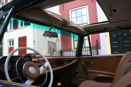 fraaie trouw auto huren: Mercedes 220seb coupe 1962 particulier - 4