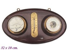  Barometer / Hygrometer = opknapper  16605