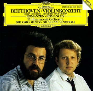 Shlomo Mintz - Beethoven: Violin Concerto, Romances / Mintz, Sinopoli (CD) - 1