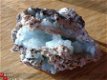 #8 Hemimorfiet Geode Hemimorphite Geode Kiezelzinkerts - 1 - Thumbnail