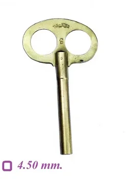 === Tafelklok sleutel = 4.50 mm. = oud === 26732 - 1