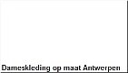 Dameskleding op maat Antwerpen - 1 - Thumbnail