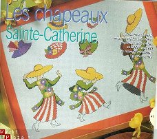 borduurpatroon 3361 les chapeaux sainte-catherine