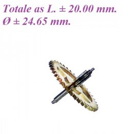 === Ankerwiel = gewicht regulateur = oud === 27132