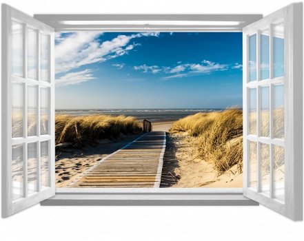 Strand behang fotobehang strand XL *Muurdeco4kids - 4
