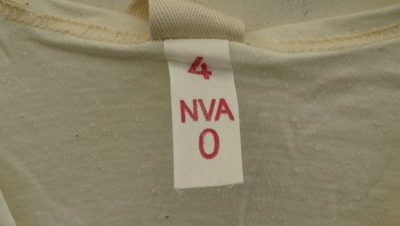 Hemd, Onderhemd, lange mouw, NVA, DDR, Oost-Duits, maat: 4, 1974.(Nr.1) - 2