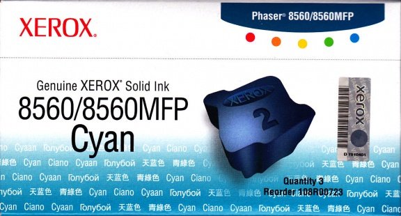 XEROX 8560/8560MFP solid ink cubes cyan - 1