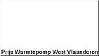 Prijs Warmtepomp West Vlaanderen - 1 - Thumbnail