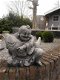 Tuinbeelden ,Boeddha met Koi - 3 - Thumbnail