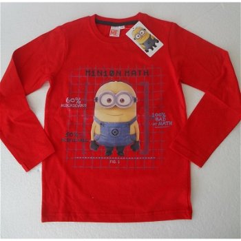 Minions Shirt - rood bij Stichting Superwens! - 1