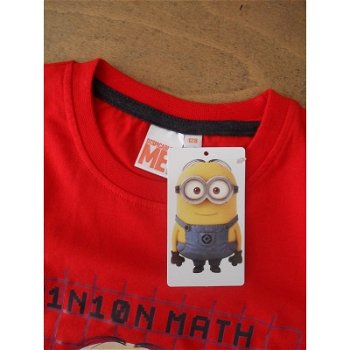 Minions Shirt - rood bij Stichting Superwens! - 2