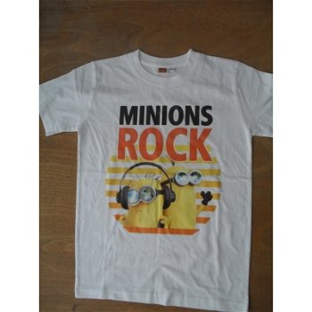 Minions Shirt - wit bij Stichting Superwens! - 1