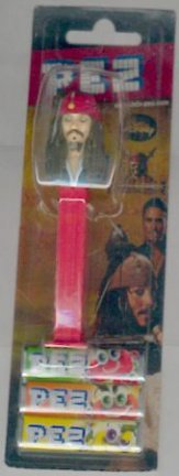 Pirates of the Caribbean pez snoepdispenser x 2