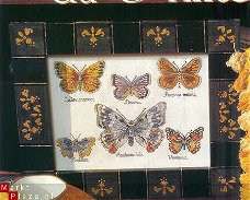 borduurpatroon 3388 vlinderschilderijtje