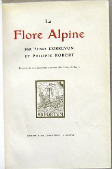 Flore Alpine [c.1911] Correvon - Alpiene bloemen - 3