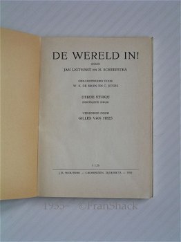 [1955~] De wereld in! , Ligthart en Scheepstra, J.B. Wolters - 2