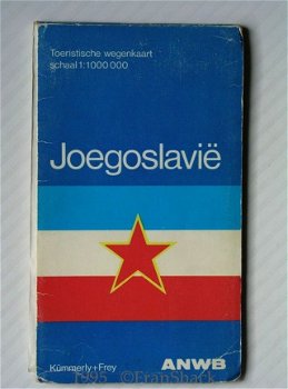 [1975] Joegoslavië, (ANWB) Wegenkaart, Kümmerly&Frey - 1