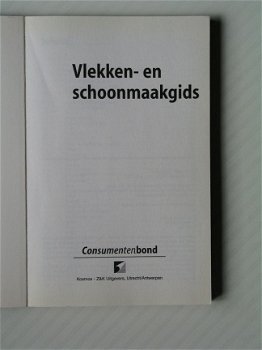 [1998] Vlekken- en schoonmaakgids, Jacobsen, Consumentenbond - 2