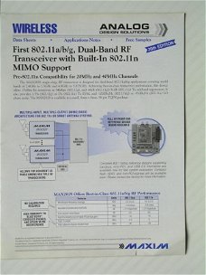 [2005] Wireless, Analog Design Solutions, Maxim